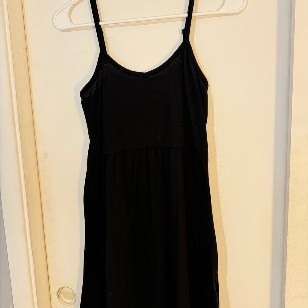 Black Spaghetti Strap Dress